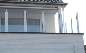 Balkon hekwerk en carbon staanders